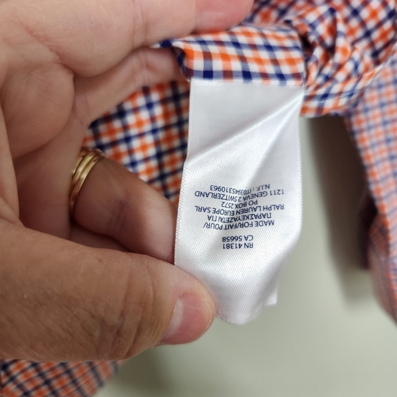 Ralph Lauren Boys Button Down Shirt, sz 16-18 - Picture 6 of 7